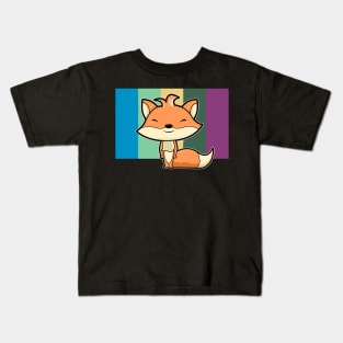 Vintage Fox Kids T-Shirt